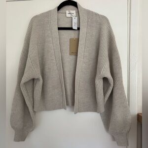 ARITZIA Unwind Merino Wool Waist Cardigan